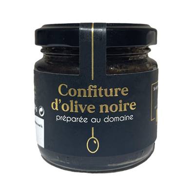 Confiture d’olive noire 100g – Oliveraie Jeanjean