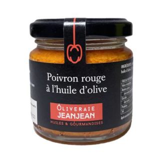 Poivron rouge à l’huile d’olive 85g – Oliveraie Jeanjean