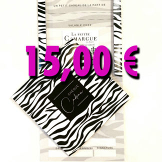 Chèque Cadeau 15,00 €