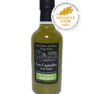 Huile olive Jeanjean Capitelles-25cl Or