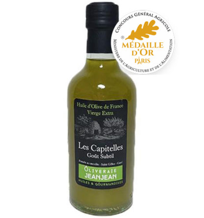 Huile olive Jeanjean Capitelles-25cl Or