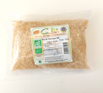 Riz long blanc Bio de Camargue 500 g – Canavere