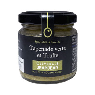 Tapenade-verte-à-la-truffe-85g-–-Oliveraie-Jeanjean