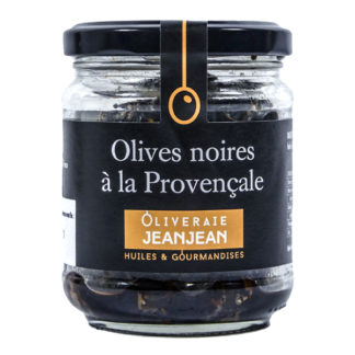 Olives noires 120g – Oliveraie Jeanjean