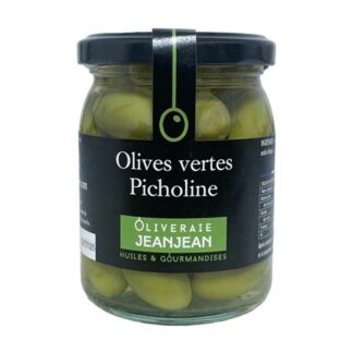 Olives picholines 120g – Oliveraie Jeanjean
